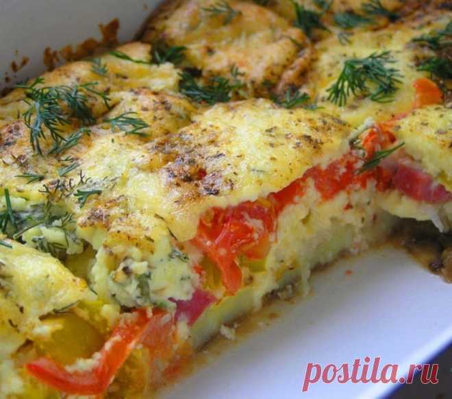 Быстро и просто! Овощная запеканка | Вкусные рецепты
