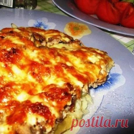 &quot;Мясо по-французски&quot; из куриного фарша