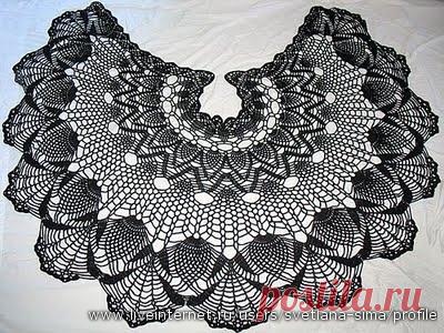 Огромная коллекция шалей и палантинов крючком » Клубка.Нет - Все о вязании крючком