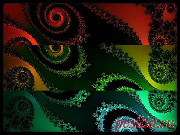 Digital Fractal Abstraction  Free Stock Photo  - Public Domain Pictures