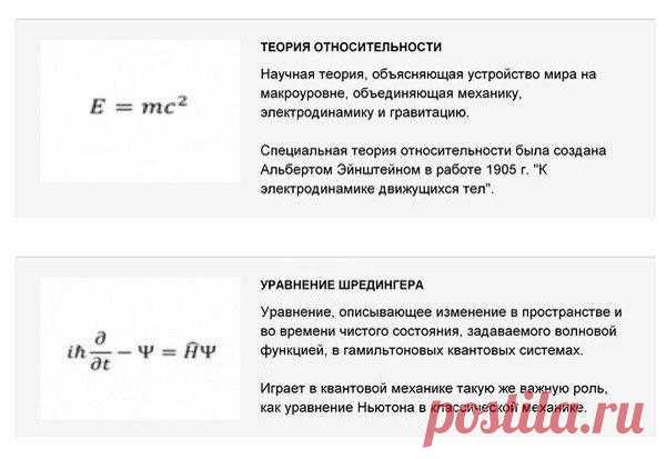 16 самых важных формул. Сохрани, за умного сойдешь.
