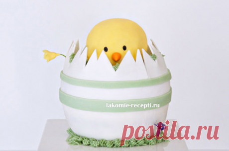 Торт "Цыпленок" Пасха