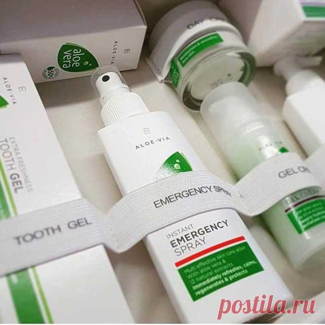 Заботьтесь о себе и своих близких! 

Спрей Aloe Vera "Скорая помощь" от LR – незаменимый помощник в вашей домашней аптечке при любых раздражениях кожи. Благодаря уникальной формуле и высокому содержанию геля алоэ вера - до 83%, прополису и 12 экстрактам лекарственных растений, спрей создает защитную пленку на коже, способствует ее быстрому восстановлению и заживлению. 

Успокаивает и охлаждает 
Регенерирует 
Защищает.