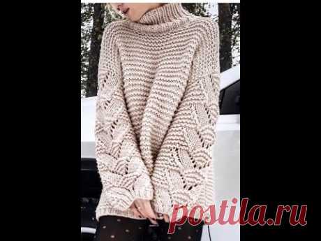 Современные Пуловеры Спицами для Женщин - 2019 / Modern Pullovers Knitting for Women