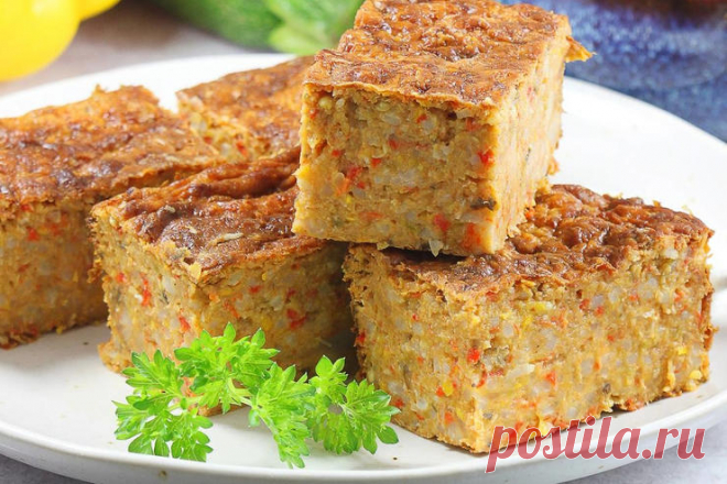 Король лета - низкокалорийный овощной паштет-запеканка - foodandmood.com.ua
