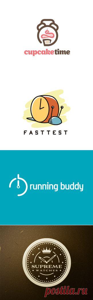 24 Amazing Clock Logos | Web & Graphic Design | Bashooka