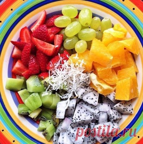 Фруктовые салаты: рецепты