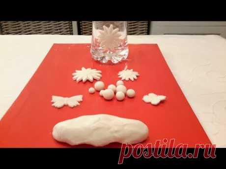 ХОЛОДНЫЙ ФАРФОР БЕЗ ВАРКИ ПРОСТОЙ СПОСОБ...COLD PORCELAIN WITHOUT COOKING SIMPLE METHOD