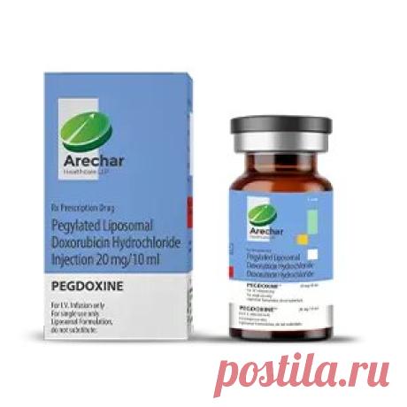 Pegdoxine is an anti-cancer medication available as 50mg injection. This medication is used for treating some types of cancers such as ovarian cancer, Kaposi’s sarcoma, and multiple myeloma. This injection reacts with other medications and may cause side effects. Enquire about doxorubicin 50mg injection price on Magicine Pharma and get 15% off now!
