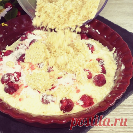 Вкусный творожный десерт с ягодами и минимальным количеством муки. Это легко… | Красилова Наталья / Food | Яндекс Дзен