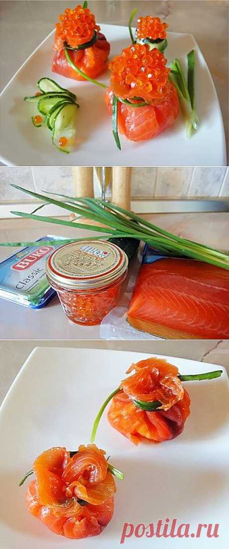 Закуска «Мешочки Деда Мороза»