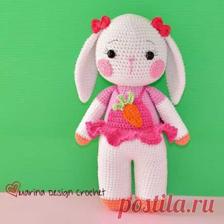 Амигуруми зайка Мими | 1000 схем амигуруми на русском