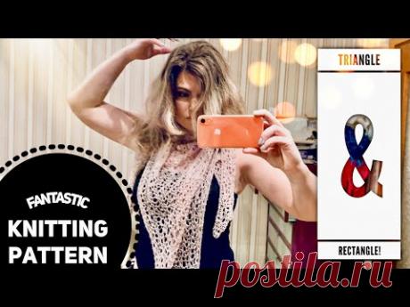 Вяжем ФАНТАСТИЧЕСКИЙ УЗОР СПИЦАМИ!!! / FANTASTIC knitting pattern