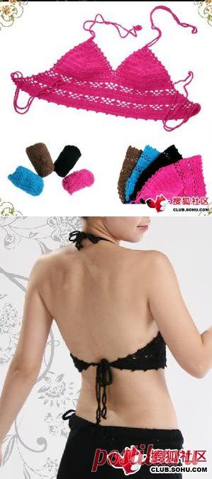 Бюстье крючком