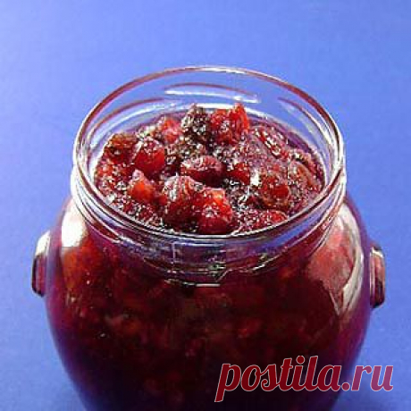 Рождественское варенье из клюквы | Рецепты с фото - Моцарелла.ру