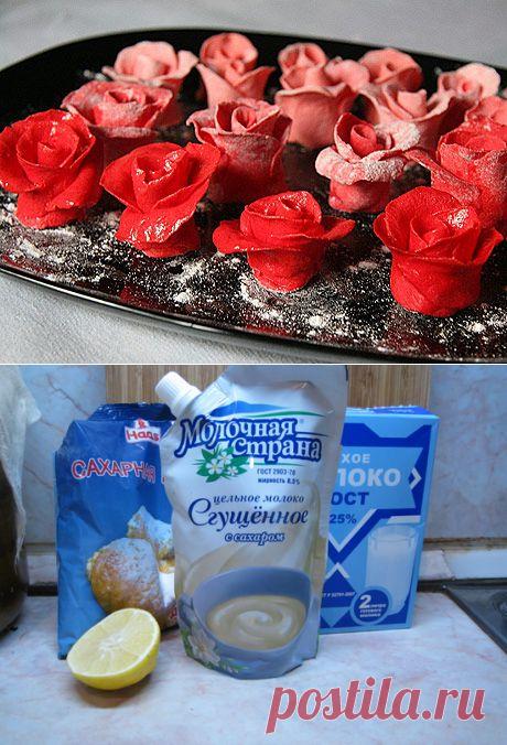 Как сделать мастику из сгущенки | Четыре вкуса
 сгущенное молоко – 150 гр.;
● сахарная пудра – один стакан;
● лимонный сок – 1 чайн. ложка;
● сухое молоко или сухие сливки – 1-1,5 стакана