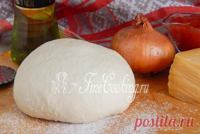 Итальянское дрожжевое тесто для пиццы - FineCooking.ru