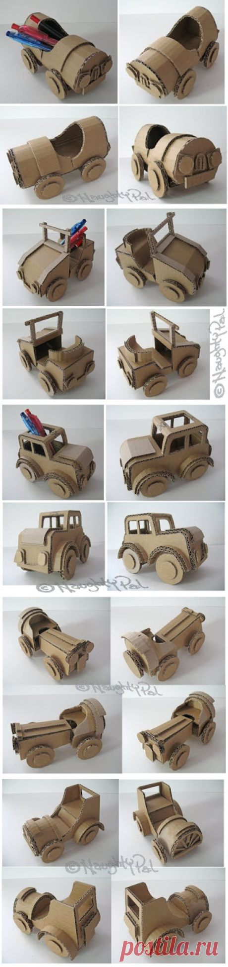 Craftboard Crafts: Cardboard Toy Cars