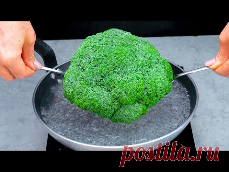 Маленькая хитрость, и обычная брокколи превращается в шедевр!
