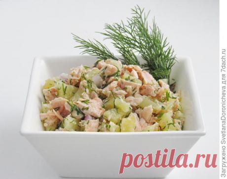 Постный салатик "Выход из праздников"