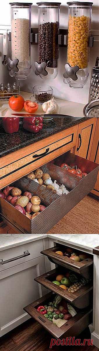 Наводим порядок на кухне: 14 идей для хранения продуктов - Учимся Делать Все Сами