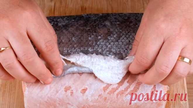Начальник рыбного производства научил меня этому трюку! 🐟