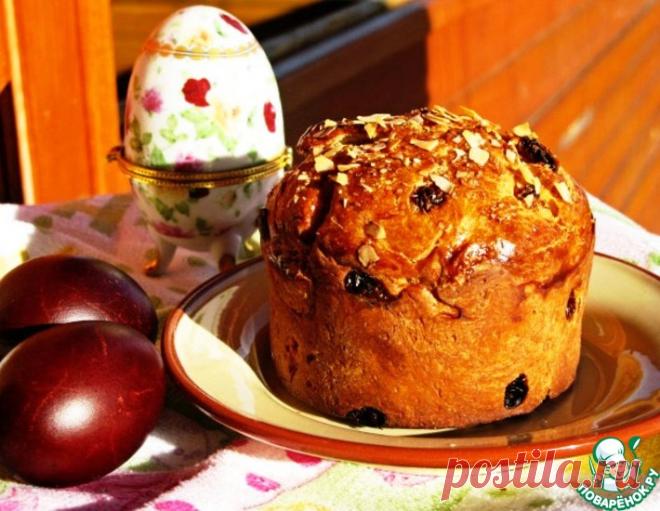 Сметанный кулич – кулинарный рецепт