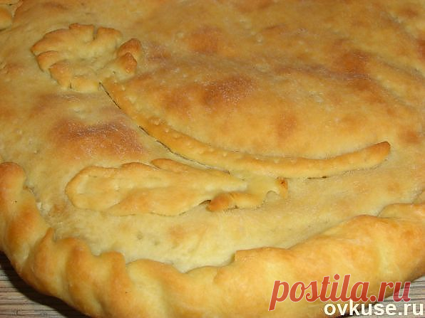 Пирог с капусткой (бездрожжевое тесто)