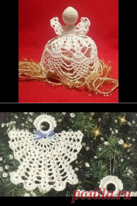Ангел крючком_angel crochet - YouTube