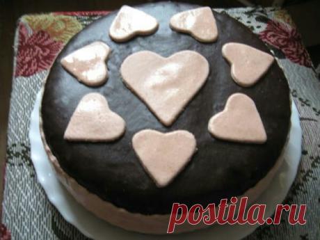 Торт с шоколадной глазурью - ПУТЕШЕСТВУЙ ПО САЙТУ.