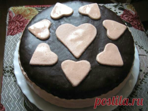 Торт с шоколадной глазурью - ПУТЕШЕСТВУЙ ПО САЙТУ.