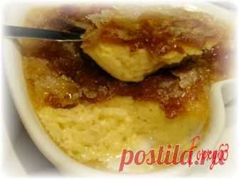 Кремовые десерты: крем-брюле и флан.