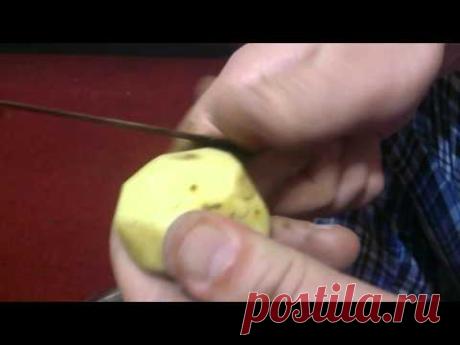 Как чистить картошку - YouTube