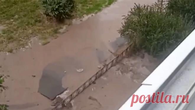 Из-за прорыва трубы с горячей водой в Петербурге затопило двор. В Петербурге из-за прорыва трубы с горячей водой двор превратился в грязную лужу. Об этом сообщает телеканал 78.ru. По информации телеканала, инцидент произошел во Фрунзенском районе на Будапештской улице. Возле одного из домов прорвало ...