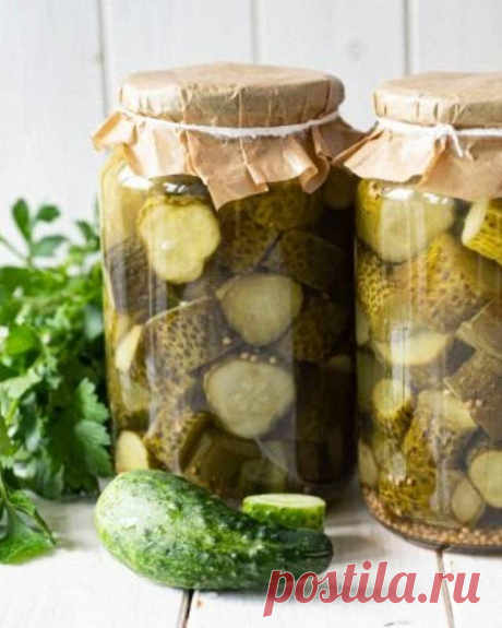 Огурцы по-фински на зиму