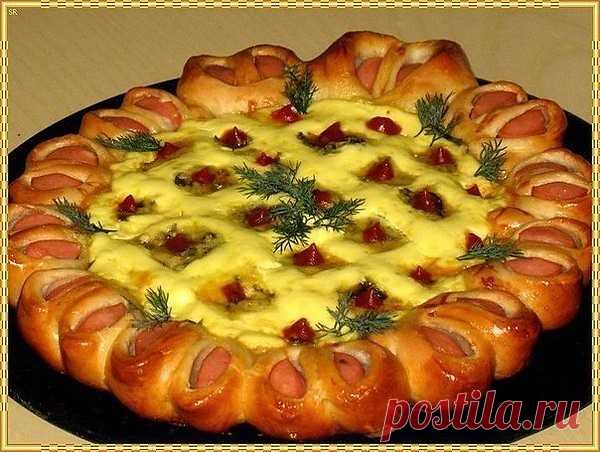 ПРАЗДНИЧНАЯ НАРЯДНАЯ ПИЦЦА
