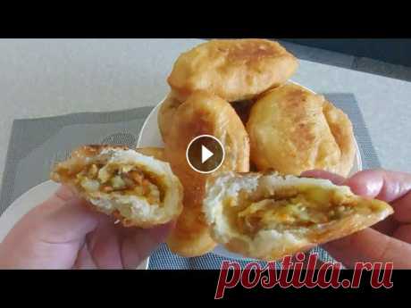 Пирожки постные жаренные Пирожки постные жаренные. Они очень вкусные.Рецепт:тесто:вода тёплая 250 мл.дрожжи 20 гр.соль 1 чайная ложка без верхасахар 1 столовая ложкамасло раст...