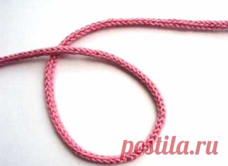 Как связать шнурок-колосок крючком