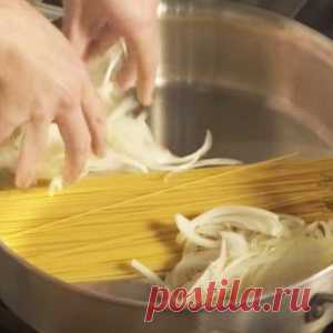 Паста с отличным соусом за 15 минут