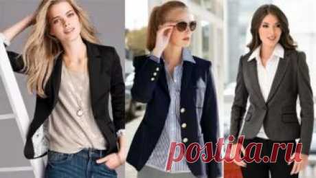 Как правильно выбрать женский жакет, чтобы выглядеть стильно и элегантно. Модели и фасоны женских жакетов. Как носятся жакеты, с чем сочетаются.