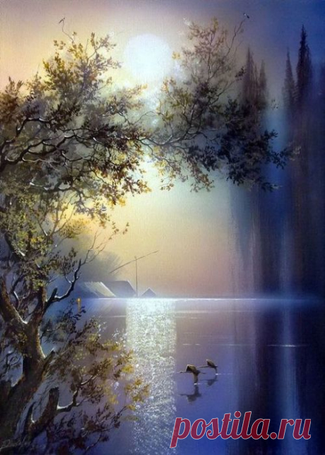 Художник Виктор Юшкевич. Одухотворенная природа