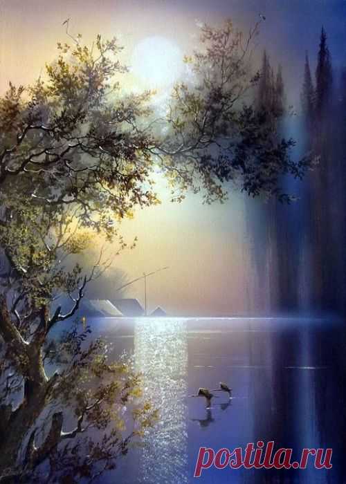 Художник Виктор Юшкевич. Одухотворенная природа