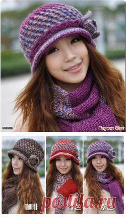 Шляпки для женщин связанные крючком - мк и схемы