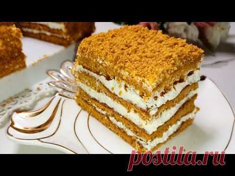 ТОРТ МЕДОВИК😍ТАЕТ ВО РТУ😋САМЫЙ ЛУЧШИЙ РЕЦЕПТ МЕДОВИКА 👌