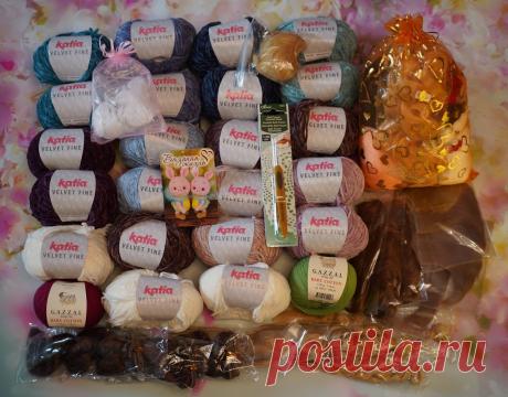 пряжа. нитки. фурнитура. крючок.  Katia &quot;Velvet Fine&quot;. Gazzal &quot;Baby Cotton&quot;. Камтекс &quot;Хлопок-травка&quot;. пуговки. волосы для куклы. пластиковые суставы. крючок. крепления
#Вязанаяигрушка #вязание  #вязанаяжизнь #амигурумиигрушка #наборпряжи #пряжа #нитки #фурнитура #крючок  #KatiaVelvetFine #GazzalBabyCotton #КамтексХлопоктравка #пуговки #волосыдлякуклы #пластиковыесуставы #крючок #крепления