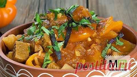 Картофель, тушеный по-грузински - кулинарный рецепт. Миллион Меню