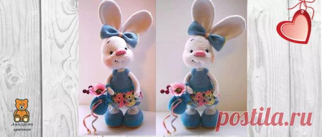 Зайка Злата крючком описание | Амигуруми крючком - Блог