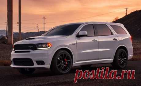 ураганный кроссовер Dodge Durango SRT 2018 - цена, фото, технические характеристики, авто новинки 2018-2019 года
