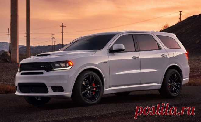 ураганный кроссовер Dodge Durango SRT 2018 - цена, фото, технические характеристики, авто новинки 2018-2019 года