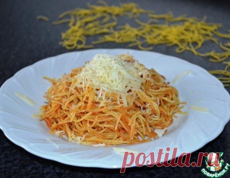 Жареная вермишель-паутинка – кулинарный рецепт